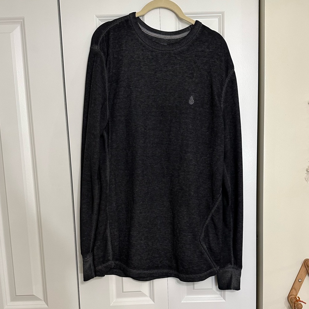 Volcom Black Long Sleeve Thermal